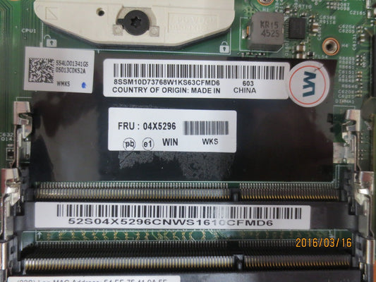 Lenovo Replacement Part - 04X5296