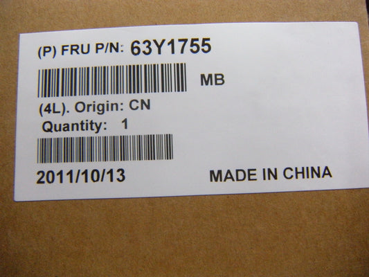 Lenovo Cdpop Planar I7-640Lm Y-Tpm - 63Y1755