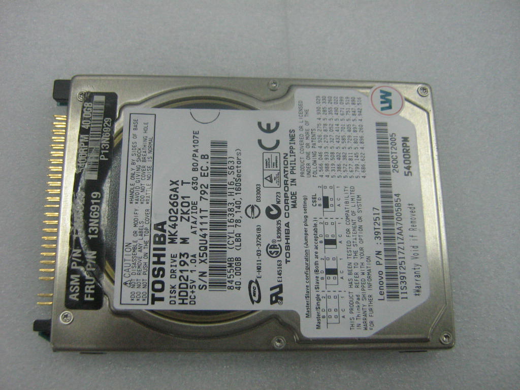 Lenovo 13N6919 - Part