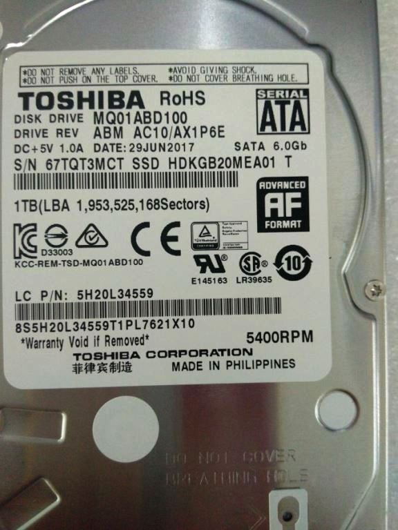 Lenovo 1Tb Hdd - 5H20L34559
