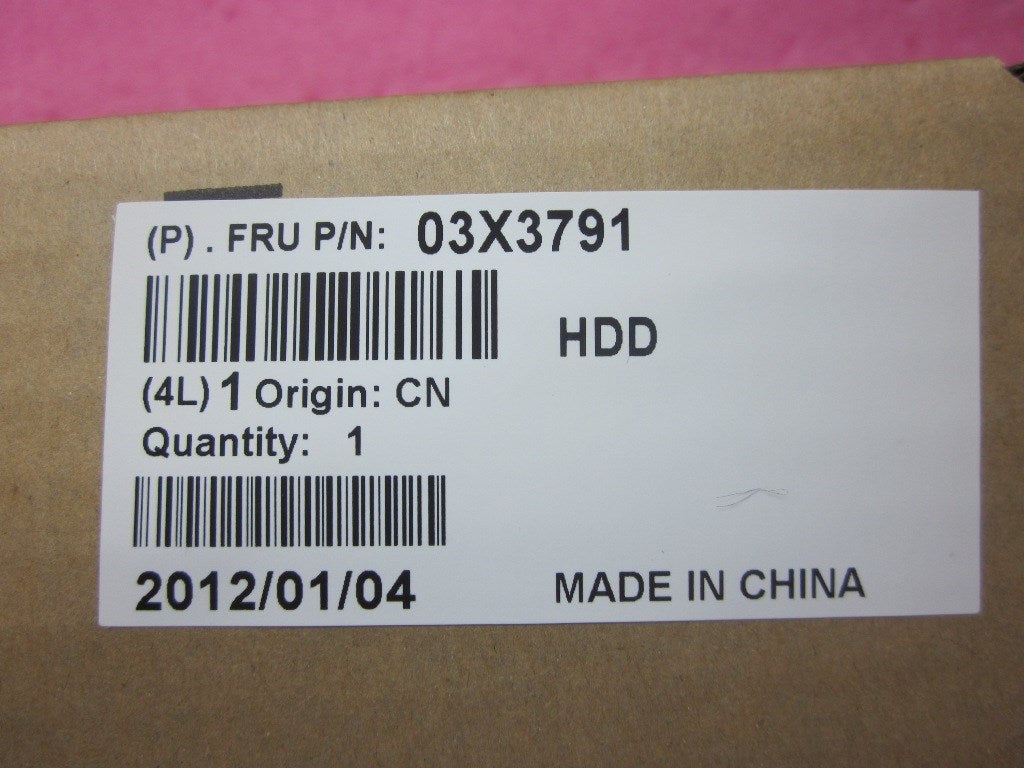 Lenovo Hard Drives - 03X3791