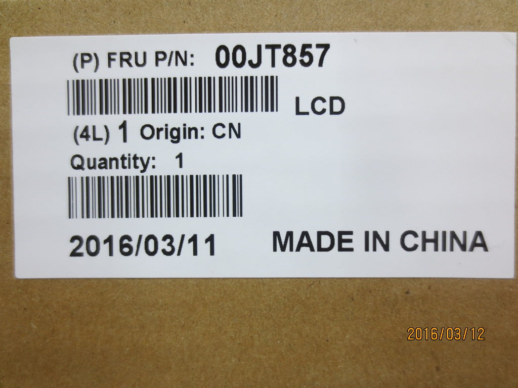 Lenovo Lp Lcd Panels - 00JT857