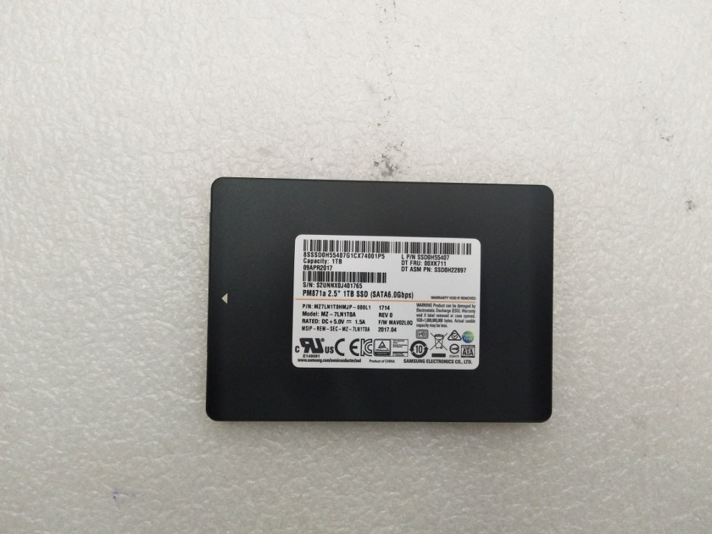 Lenovo 00XK711 1024G,2.5-Inch,7Mm,Sata3,Sam,S