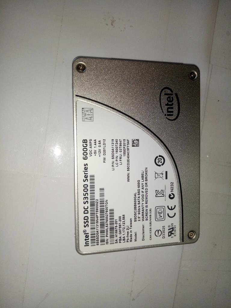 Lenovo Ssd Asm 600G Ssd - 03T8647