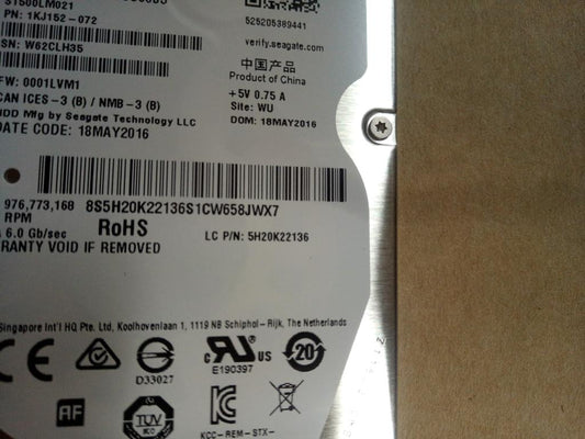 Lenovo Hd Hard Drives - 5H20K22136