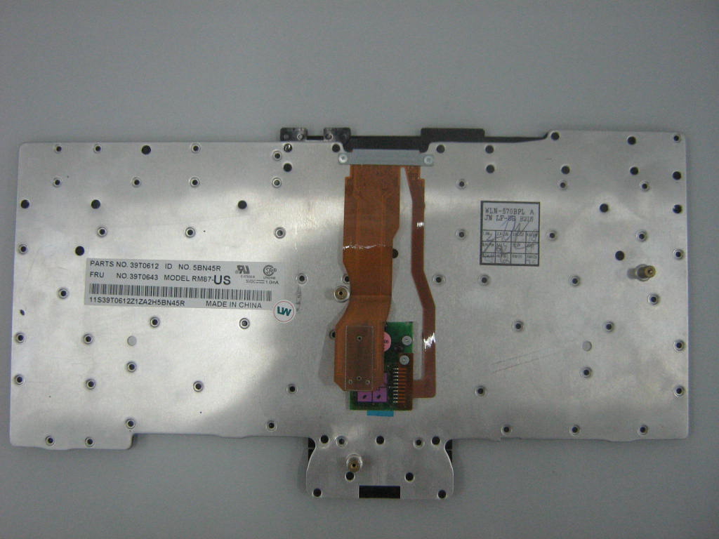 Lenovo Keyboard Nmb 15 Use - 39T0643