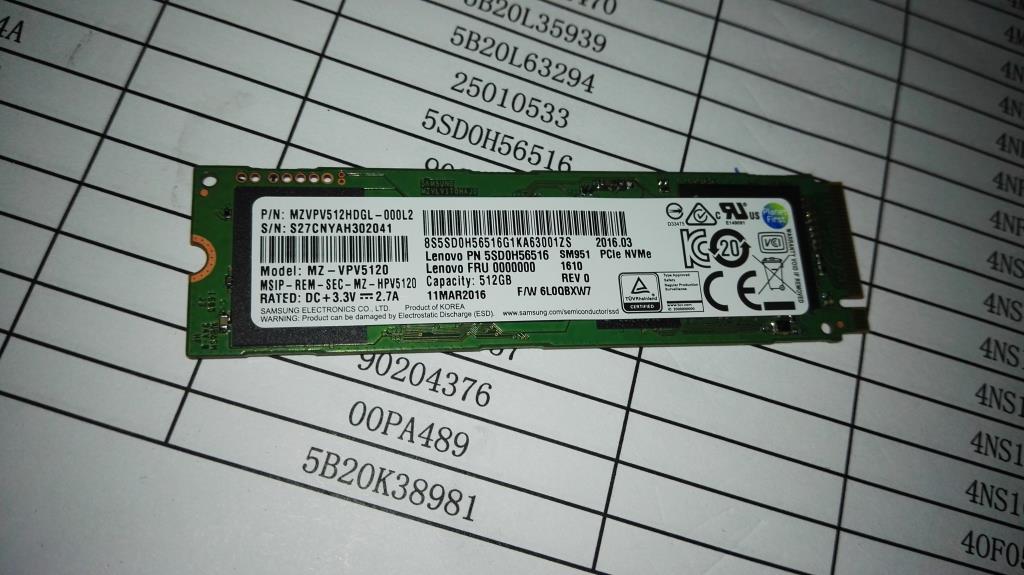 Lenovo 5SD0H56516 Sd Solid State Drives