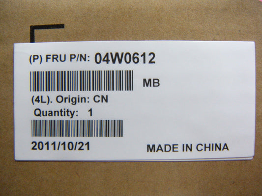 Lenovo Lenovo Part @ - 04W0612
