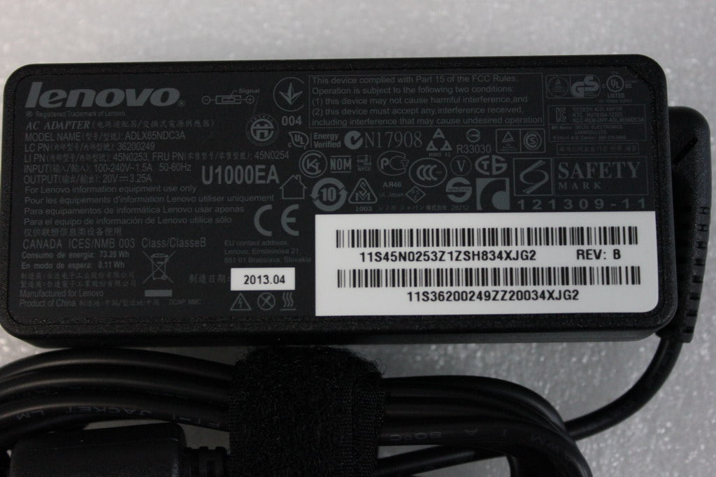 Lenovo Adp 65W 3P Slim Plug Adp-65Fd - 36200249