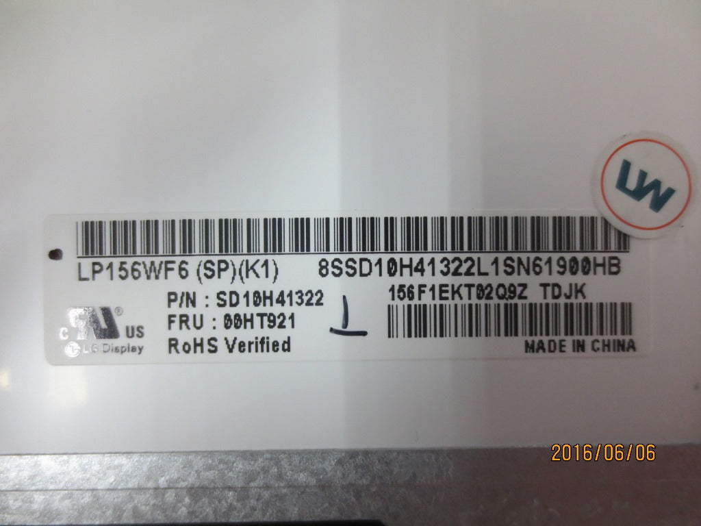 Lenovo Laptop Lcd Screen - 00HT921