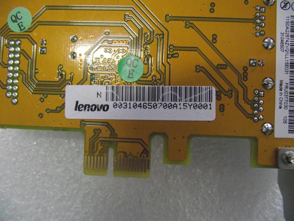 Lenovo 31046507 Usb3.0 Pci-E X1 Rear Fh