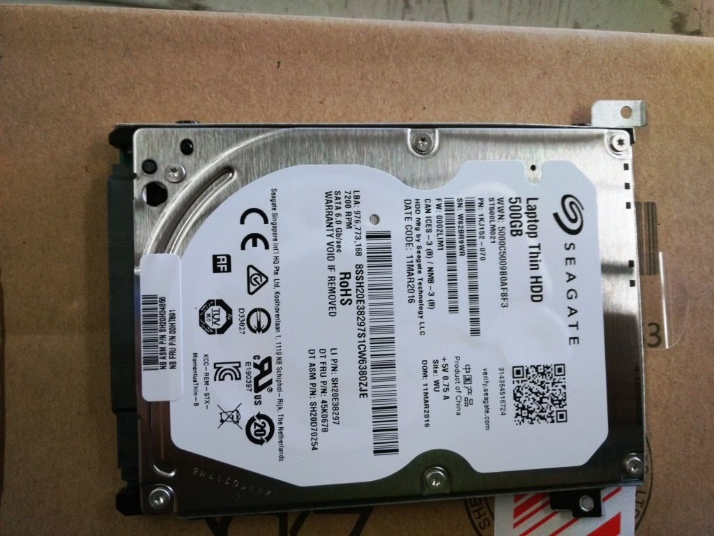 Lenovo Hd Hard Drives - 00HT891