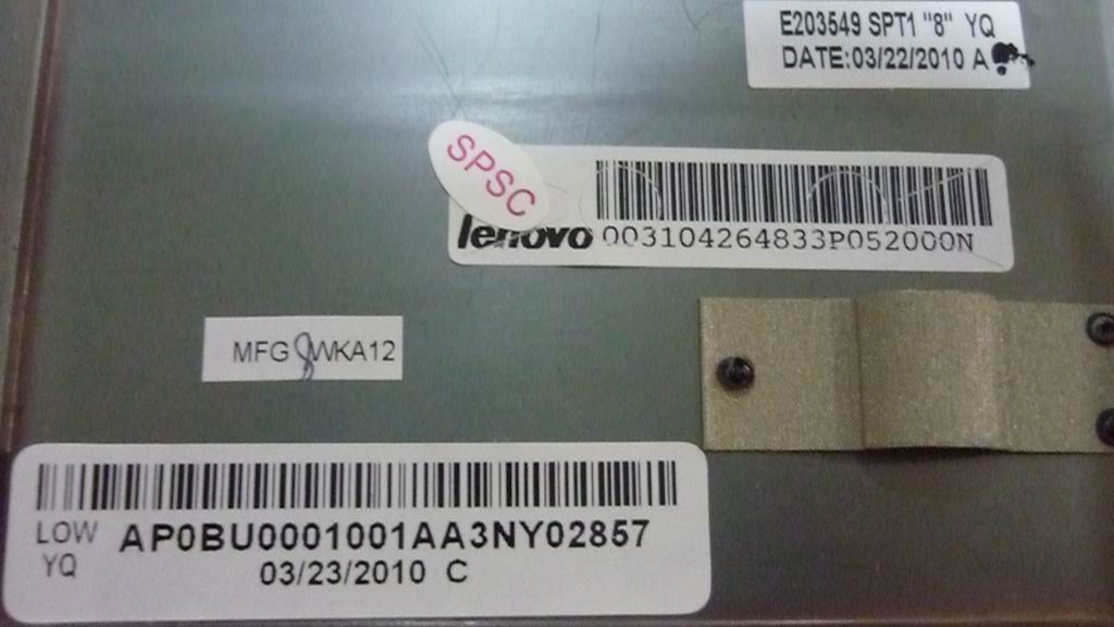 Lenovo 31042648 Lower Nawa2 Logic Assembly 15.