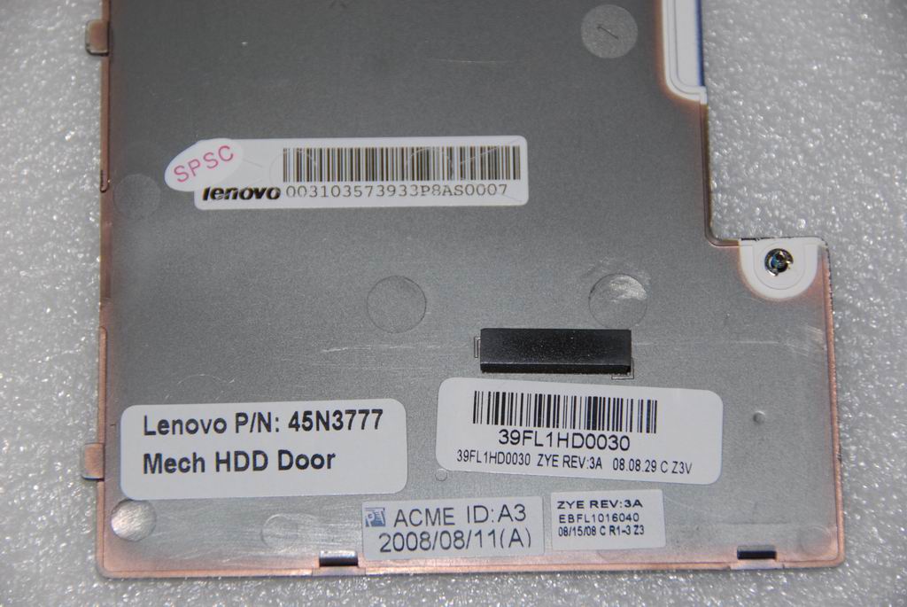 Lenovo 31035739 Door Fl1 Hdd Assembly Blue