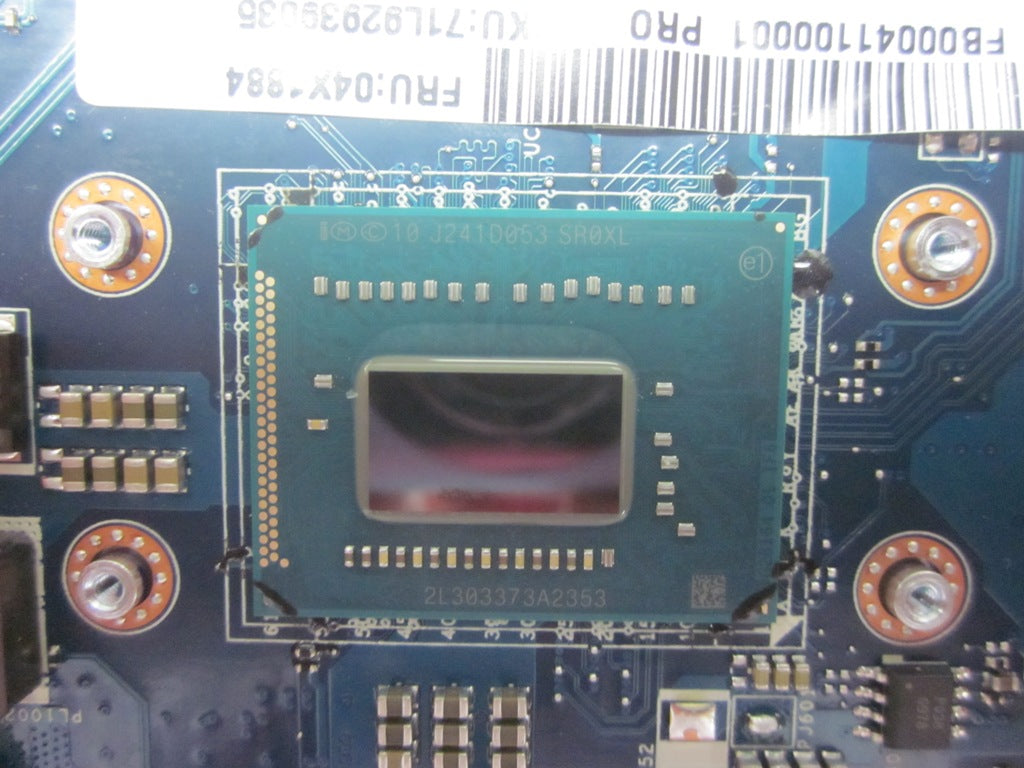 Lenovo Bdplanar W8P,I5-3337U,Dis-2G,S - 04X1884