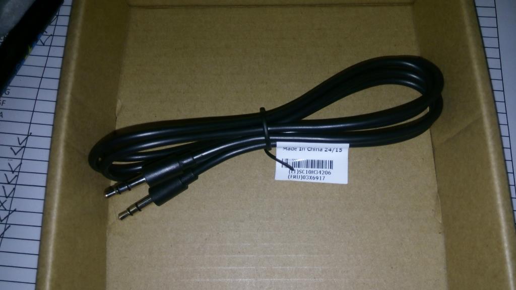 Lenovo Cc Cables External - 03X6917