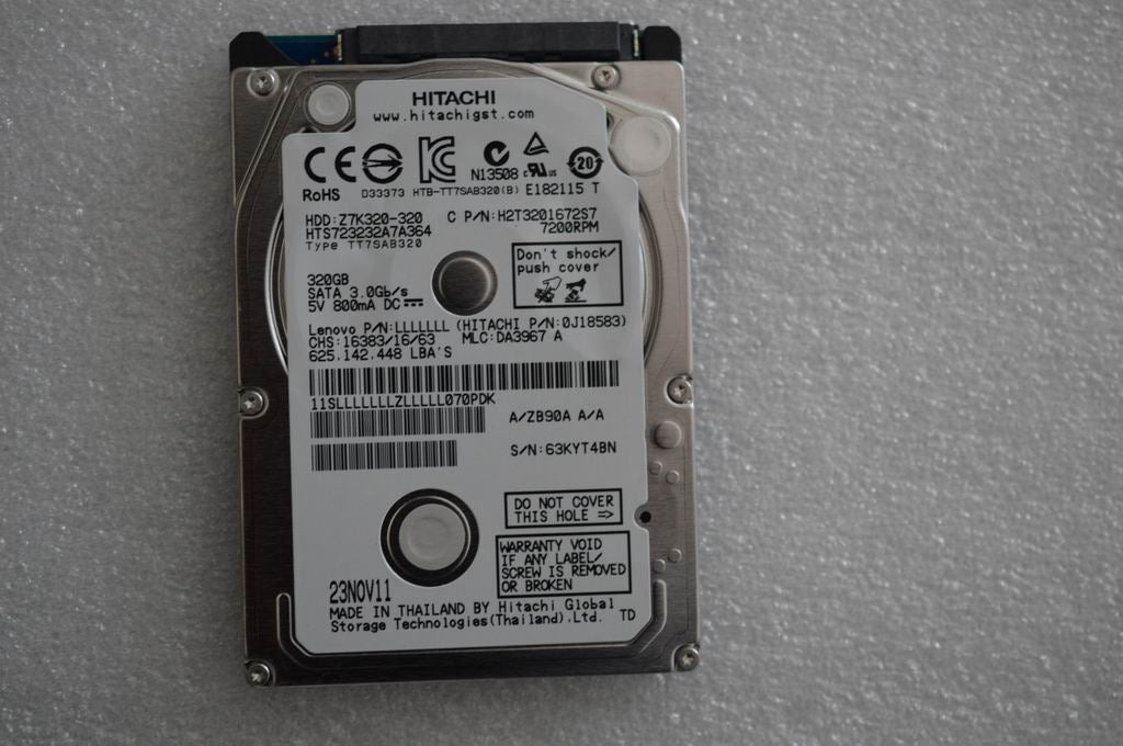 Lenovo 16005027 Hdd 320G 7200Rpm Hgst Hts72323