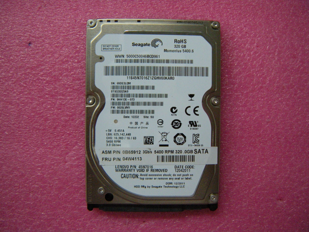 Lenovo Lenovo Part @ - 04W4113