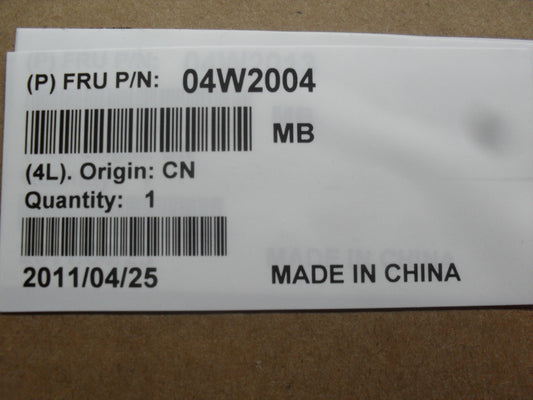 Lenovo 04W2004 - Part