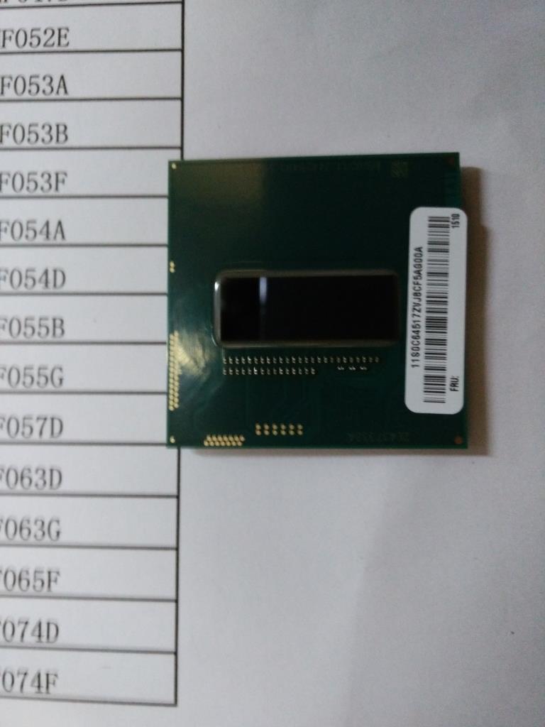 Lenovo Pu Processors - 04X2043