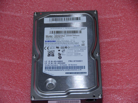 Lenovo 16003460 Hdd Sata2 320G Samsung Hd321Hj