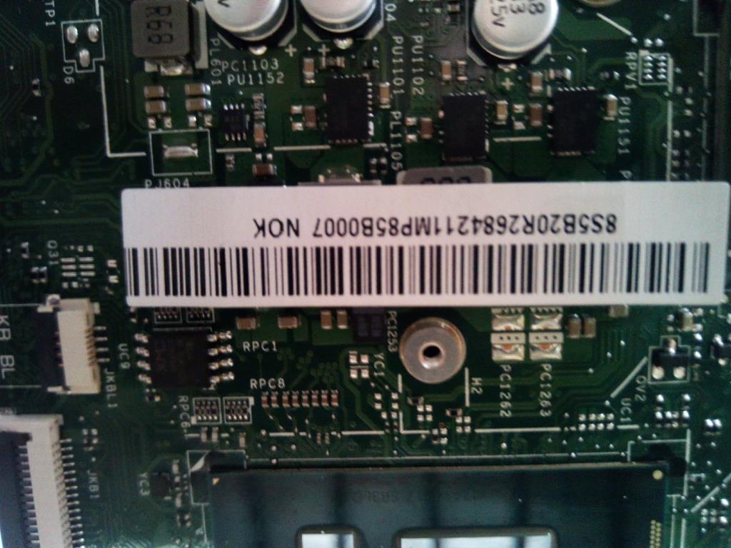 Lenovo 5B20R26842 Mb Assembly I78550 1Tc Yub Dis