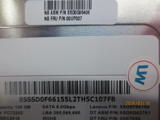 Lenovo Sd Solid State Drives - 00UP007