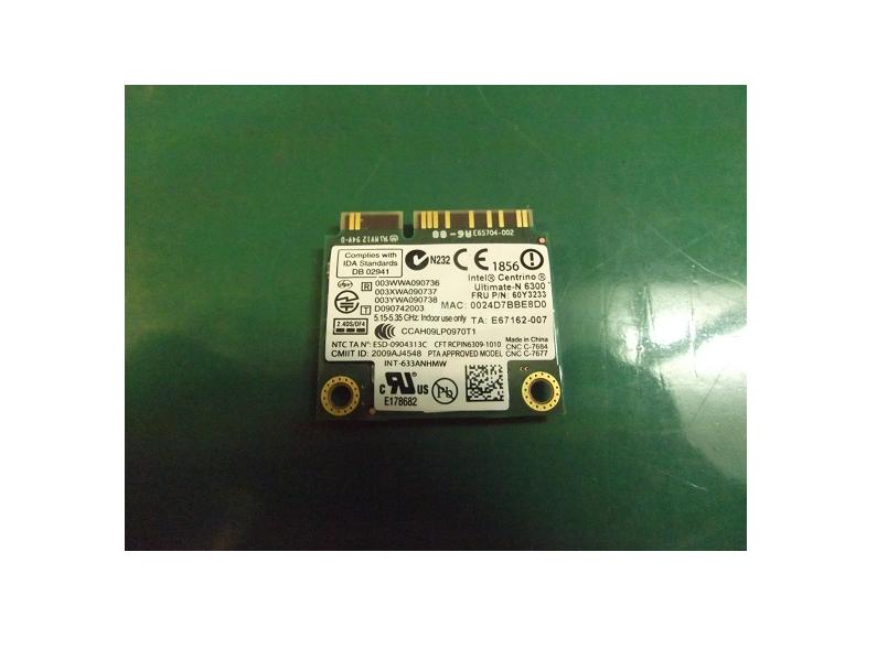 Lenovo 20002323 Wlan(Li) Intel 6300N Mow M Pci