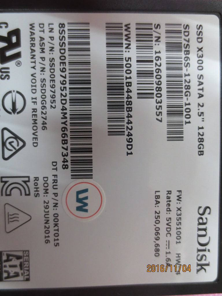 Lenovo Sd Solid State Drives - 00KT015