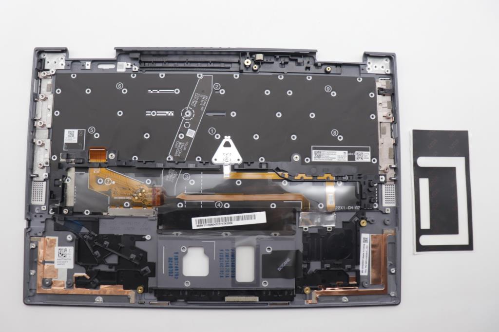 Lenovo Mech_Asm Bl Kb Gy Fpr Ww Tur C - 5M11H62504