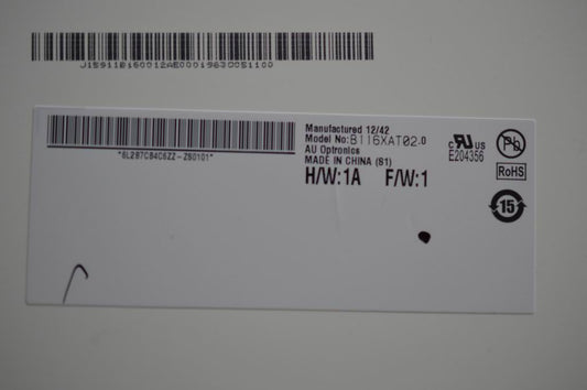 Lenovo Auo B116Xat02.0 1A Hd G W Led1 - 18200774