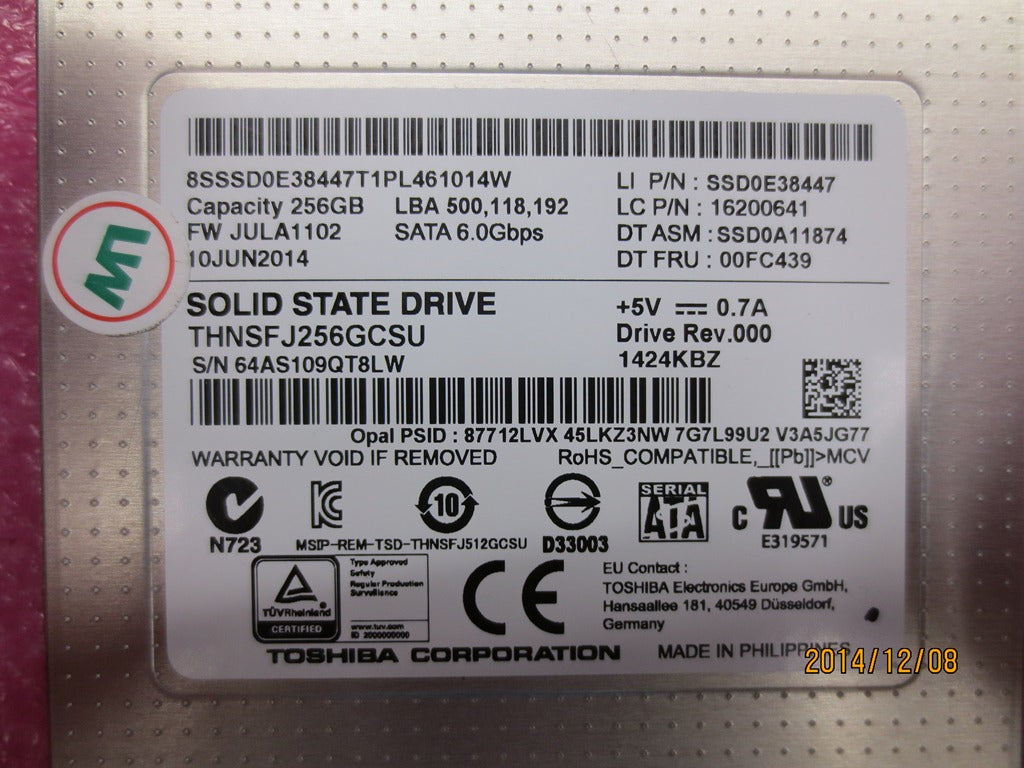 Lenovo 04X4475 Sd Solid State Drives