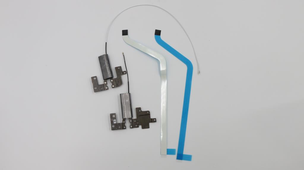 Lenovo Hinge Kit, Right and Left, with Antenna, Iron Gray - 5H50Q96486
