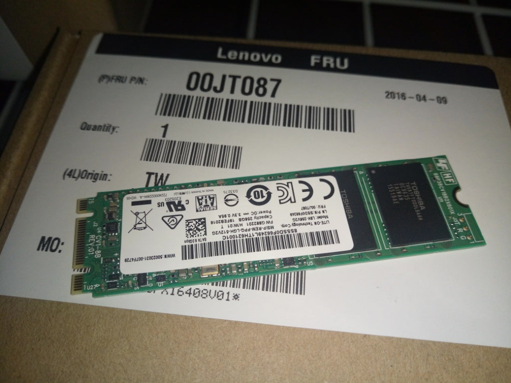 Lenovo Sd Solid State Drives - 00JT087