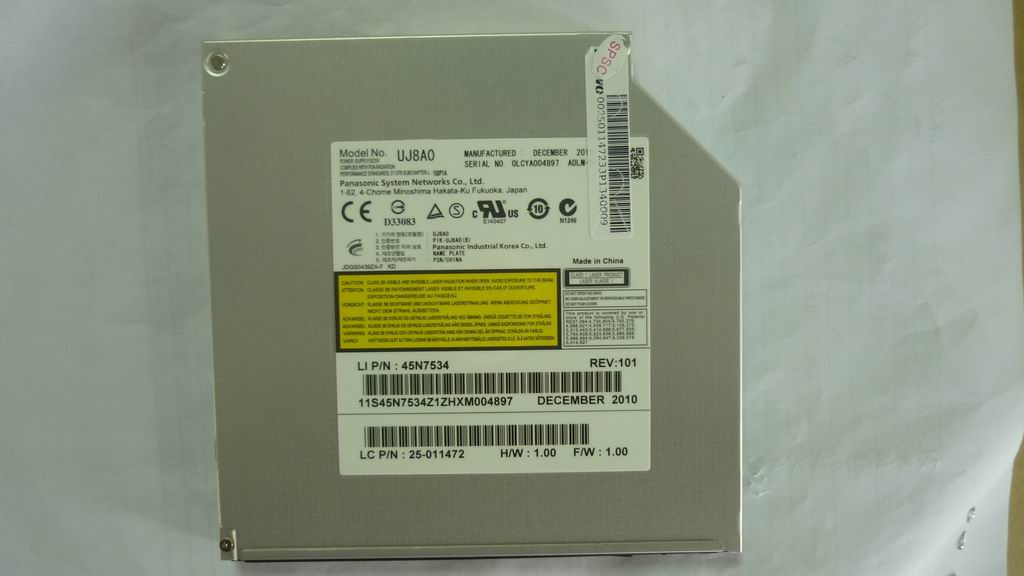 Lenovo 25011472 Rambo Psn Uj8A0 Tray In