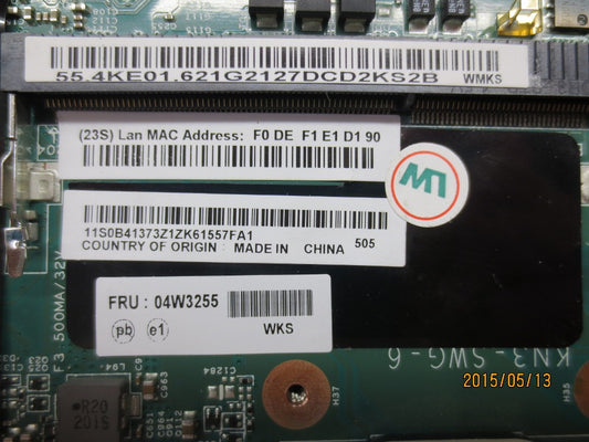 Lenovo Pl System Boards - 04W3255