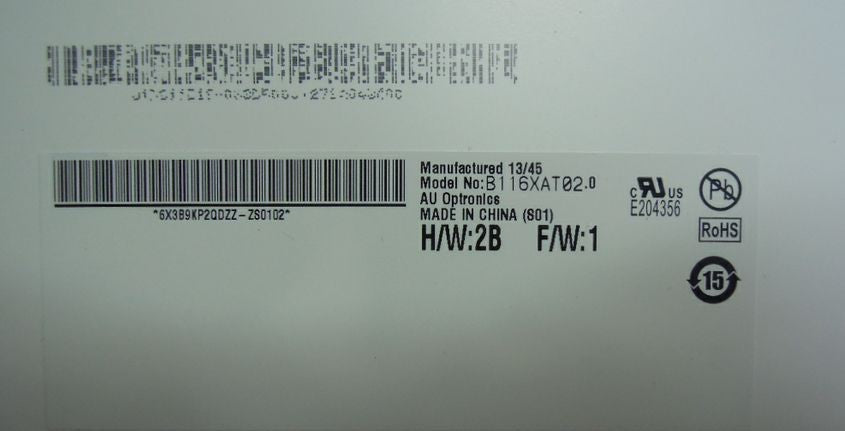 Lenovo Lcd Glass - 18201138