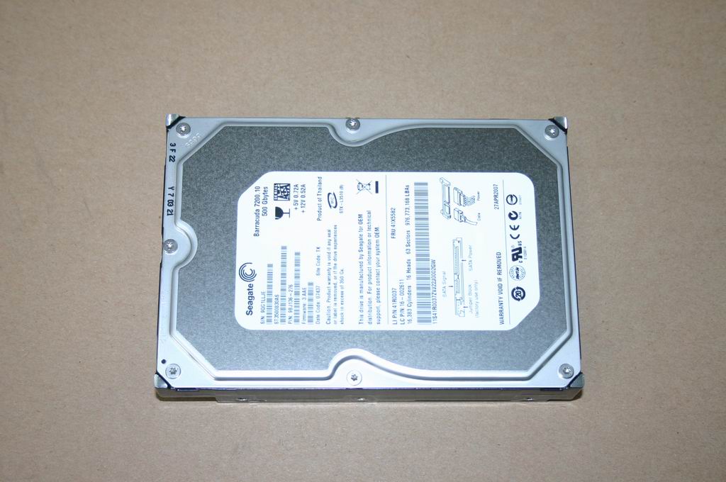 Lenovo 16002611 St St3500830As 500G8M7200Sata2