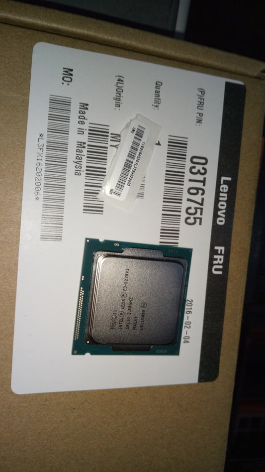 Lenovo Sp Intel Xeon,E3-1270V3 - 03T6755