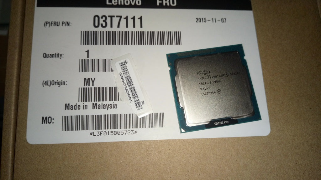 Lenovo 03T7111 Pu Processors