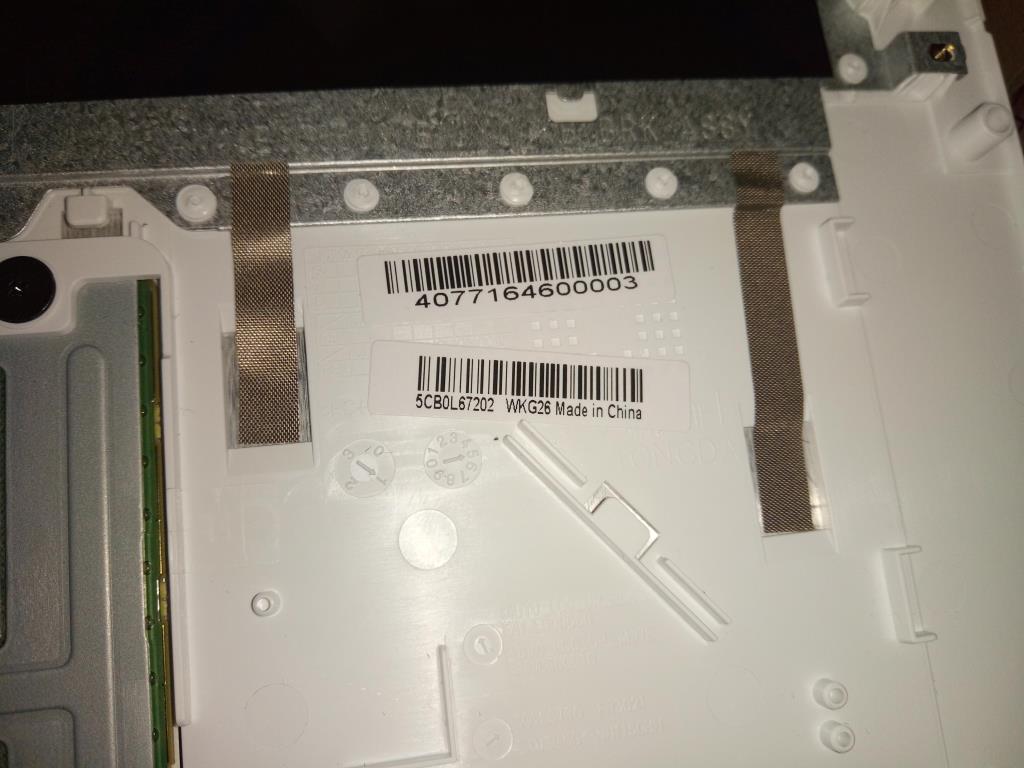Lenovo Up Assembly W/Kb Nbl Wt Yog Tc - 5CB0L67202