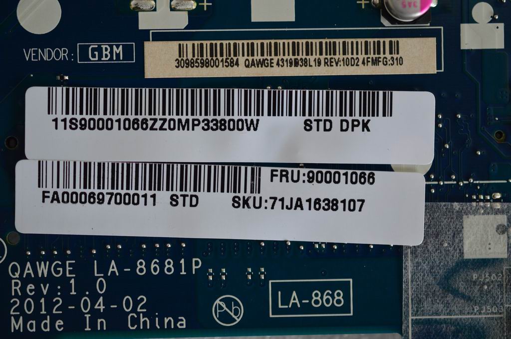 Lenovo Replacement Part - 90001066