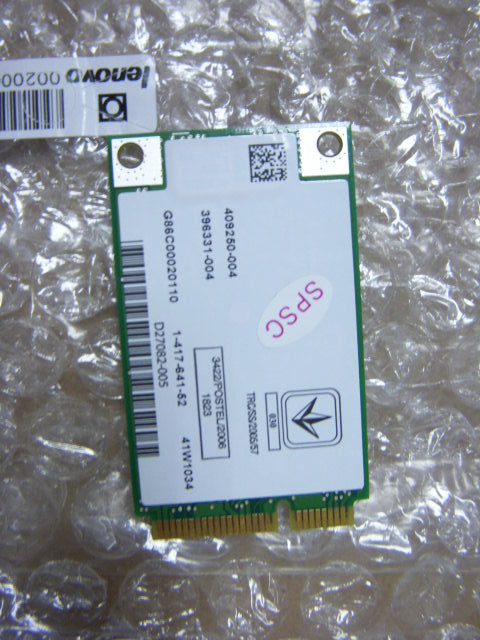 Lenovo 20001675 Wlan Intel 3945 Mpcie Sku5