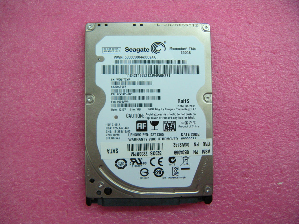 Lenovo Hdd - 04W2142
