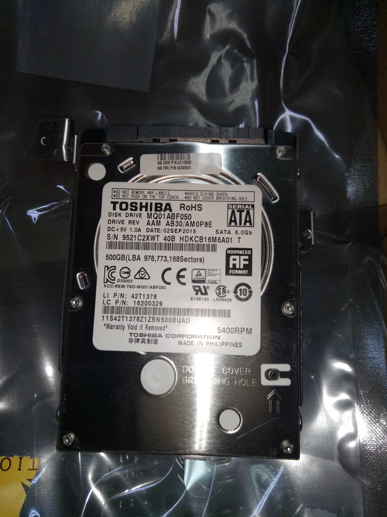 Lenovo Hd Hard Drives - 04X0905