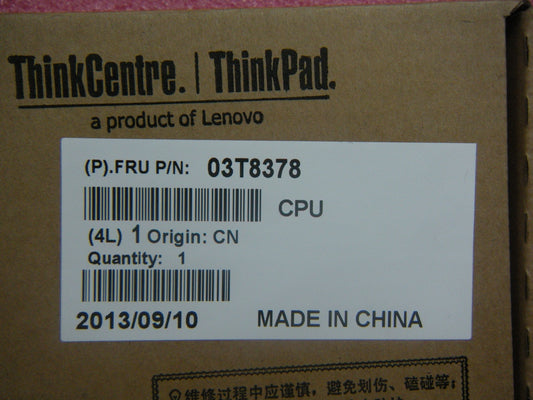 Lenovo Sp Intel,Xeon E5-2630 - 03T8378