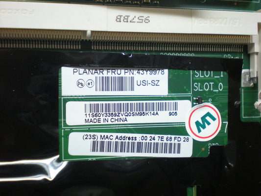 Lenovo Replacement Part - 43Y9978