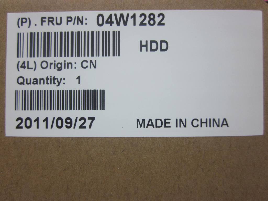 Lenovo Hard Drives - 04W1282