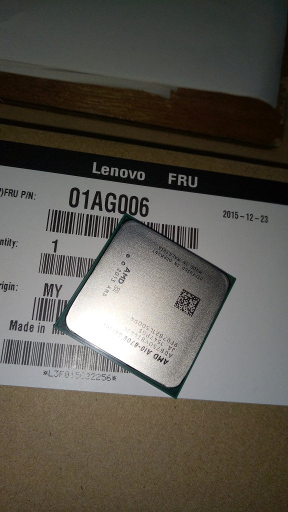Lenovo Pu Processors - 01AG006