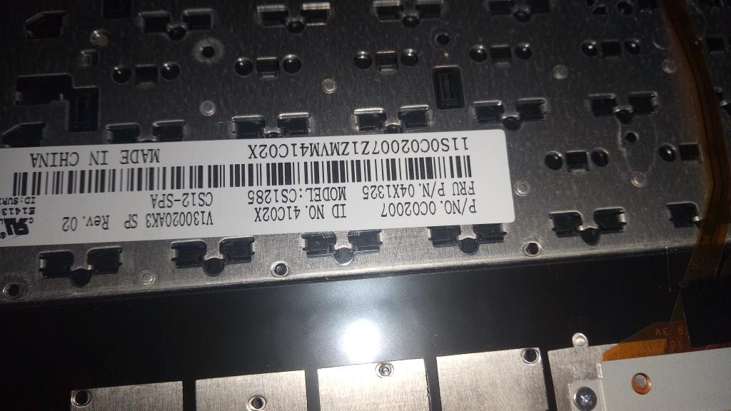 Lenovo Ki Keyboards Internal - 04X1325